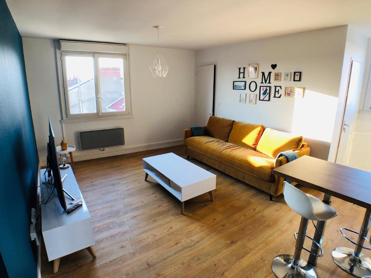Charmant Appartement 1-4 Personnes, Proche Centre Avec Parking Nantes Exterior foto