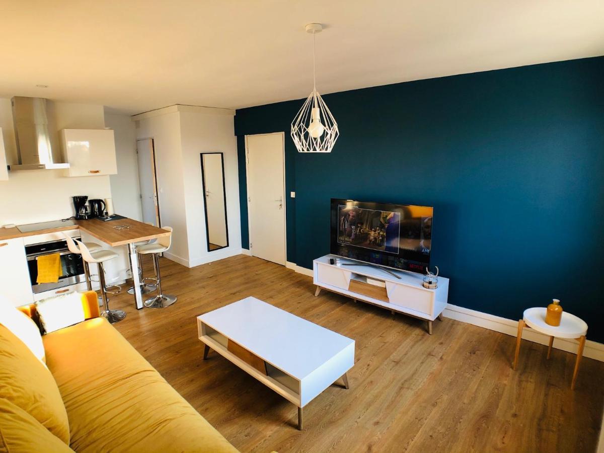 Charmant Appartement 1-4 Personnes, Proche Centre Avec Parking Nantes Exterior foto