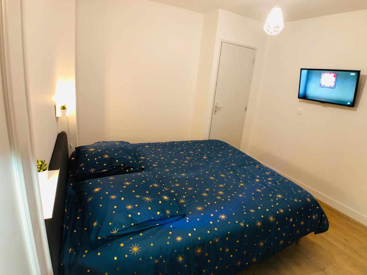 Charmant Appartement 1-4 Personnes, Proche Centre Avec Parking Nantes Exterior foto